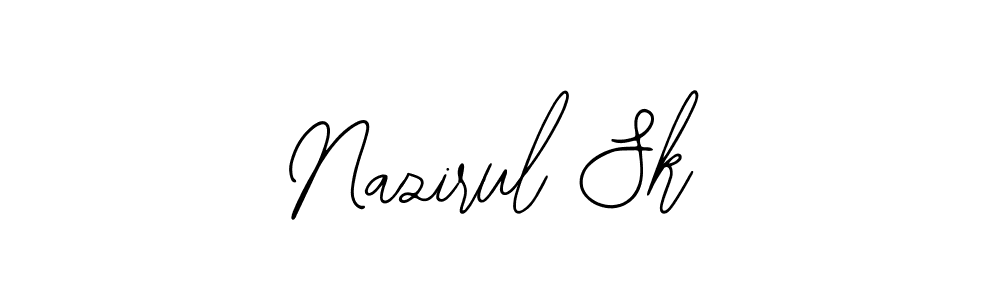 Bearetta-2O07w is a professional signature style that is perfect for those who want to add a touch of class to their signature. It is also a great choice for those who want to make their signature more unique. Get Nazirul Sk name to fancy signature for free. Nazirul Sk signature style 12 images and pictures png