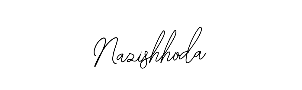 if you are searching for the best signature style for your name Nazishhoda. so please give up your signature search. here we have designed multiple signature styles  using Bearetta-2O07w. Nazishhoda signature style 12 images and pictures png