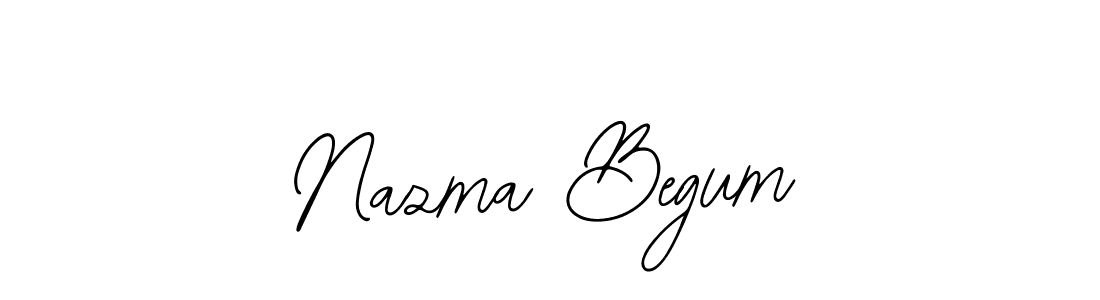 Nazma Begum stylish signature style. Best Handwritten Sign (Bearetta-2O07w) for my name. Handwritten Signature Collection Ideas for my name Nazma Begum. Nazma Begum signature style 12 images and pictures png