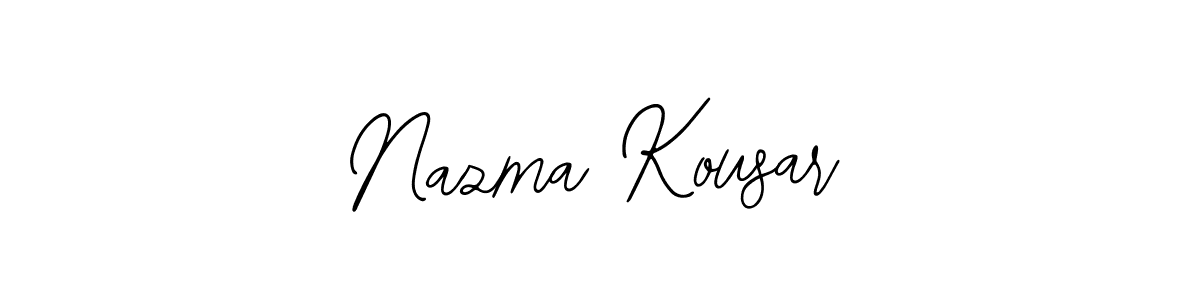 You can use this online signature creator to create a handwritten signature for the name Nazma Kousar. This is the best online autograph maker. Nazma Kousar signature style 12 images and pictures png