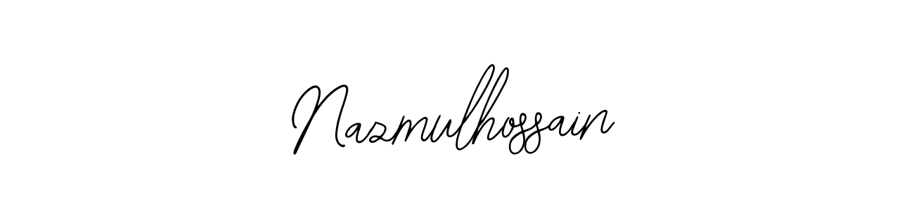 if you are searching for the best signature style for your name Nazmulhossain. so please give up your signature search. here we have designed multiple signature styles  using Bearetta-2O07w. Nazmulhossain signature style 12 images and pictures png