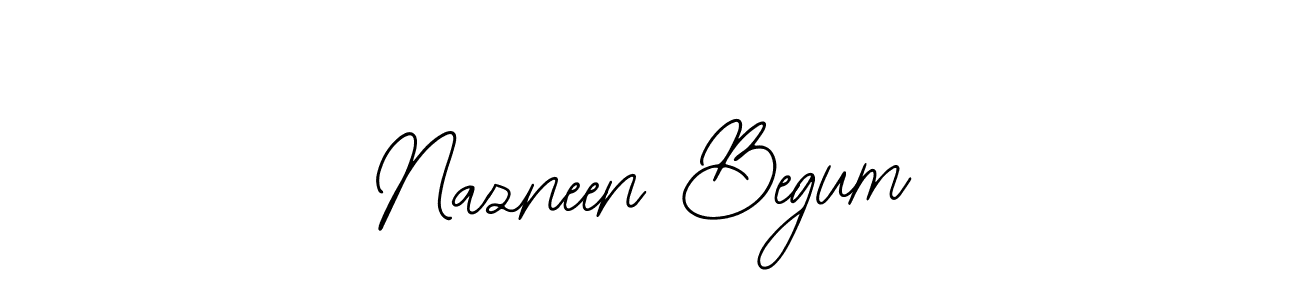 Design your own signature with our free online signature maker. With this signature software, you can create a handwritten (Bearetta-2O07w) signature for name Nazneen Begum. Nazneen Begum signature style 12 images and pictures png