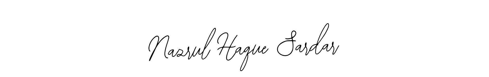 Also You can easily find your signature by using the search form. We will create Nazrul Haque Sardar name handwritten signature images for you free of cost using Bearetta-2O07w sign style. Nazrul Haque Sardar signature style 12 images and pictures png