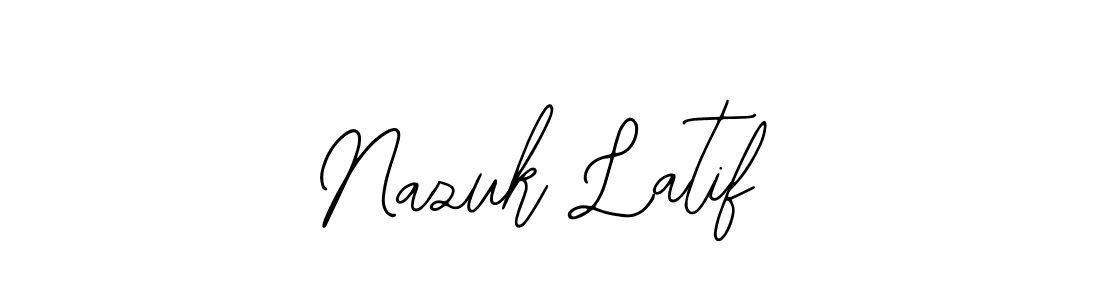 Also we have Nazuk Latif name is the best signature style. Create professional handwritten signature collection using Bearetta-2O07w autograph style. Nazuk Latif signature style 12 images and pictures png