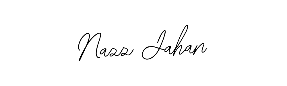 Create a beautiful signature design for name Nazz Jahan. With this signature (Bearetta-2O07w) fonts, you can make a handwritten signature for free. Nazz Jahan signature style 12 images and pictures png