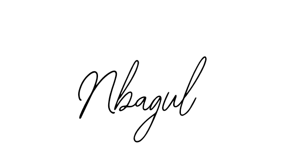 Make a beautiful signature design for name Nbagul. Use this online signature maker to create a handwritten signature for free. Nbagul signature style 12 images and pictures png