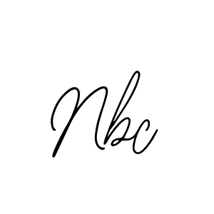 How to make Nbc signature? Bearetta-2O07w is a professional autograph style. Create handwritten signature for Nbc name. Nbc signature style 12 images and pictures png