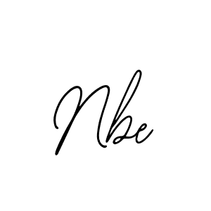 Create a beautiful signature design for name Nbe. With this signature (Bearetta-2O07w) fonts, you can make a handwritten signature for free. Nbe signature style 12 images and pictures png