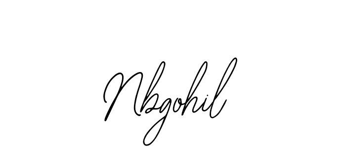 Here are the top 10 professional signature styles for the name Nbgohil. These are the best autograph styles you can use for your name. Nbgohil signature style 12 images and pictures png