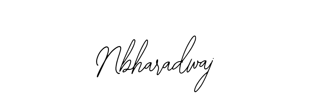 The best way (Bearetta-2O07w) to make a short signature is to pick only two or three words in your name. The name Nbharadwaj include a total of six letters. For converting this name. Nbharadwaj signature style 12 images and pictures png