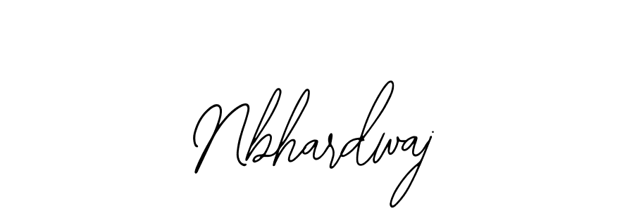 How to make Nbhardwaj signature? Bearetta-2O07w is a professional autograph style. Create handwritten signature for Nbhardwaj name. Nbhardwaj signature style 12 images and pictures png