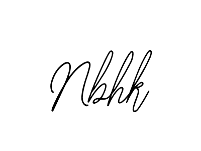 Create a beautiful signature design for name Nbhk. With this signature (Bearetta-2O07w) fonts, you can make a handwritten signature for free. Nbhk signature style 12 images and pictures png