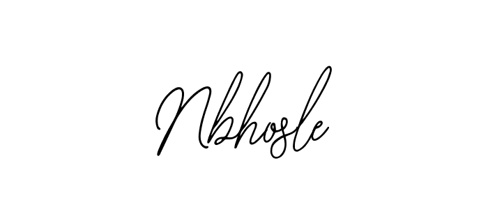 Also You can easily find your signature by using the search form. We will create Nbhosle name handwritten signature images for you free of cost using Bearetta-2O07w sign style. Nbhosle signature style 12 images and pictures png