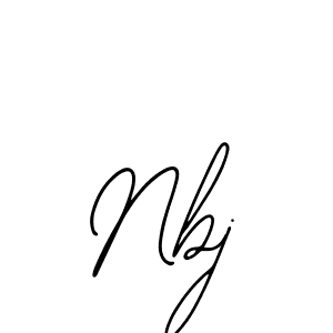 Use a signature maker to create a handwritten signature online. With this signature software, you can design (Bearetta-2O07w) your own signature for name Nbj. Nbj signature style 12 images and pictures png