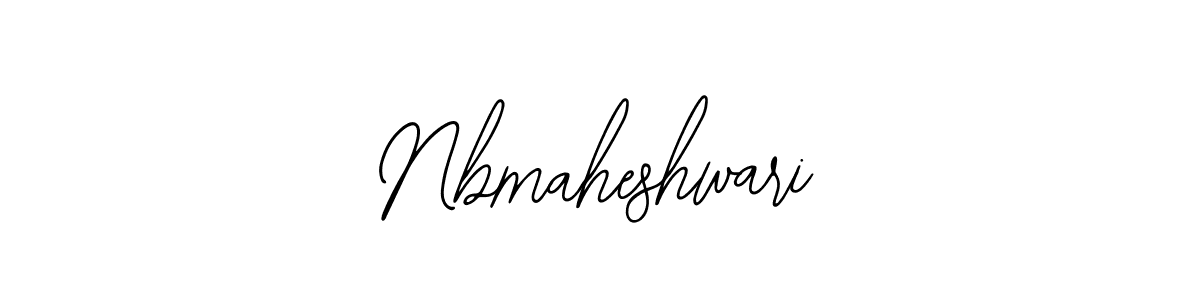 Use a signature maker to create a handwritten signature online. With this signature software, you can design (Bearetta-2O07w) your own signature for name Nbmaheshwari. Nbmaheshwari signature style 12 images and pictures png