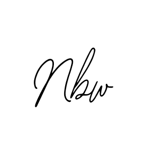 Also You can easily find your signature by using the search form. We will create Nbw name handwritten signature images for you free of cost using Bearetta-2O07w sign style. Nbw signature style 12 images and pictures png