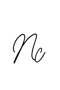 Also we have Nc name is the best signature style. Create professional handwritten signature collection using Bearetta-2O07w autograph style. Nc signature style 12 images and pictures png