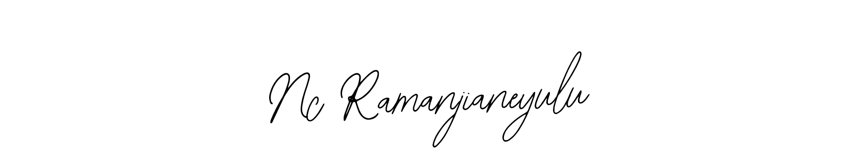 You can use this online signature creator to create a handwritten signature for the name Nc Ramanjianeyulu. This is the best online autograph maker. Nc Ramanjianeyulu signature style 12 images and pictures png