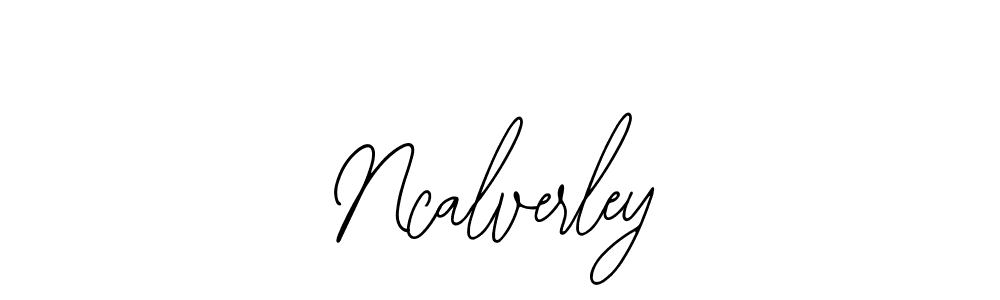 Also You can easily find your signature by using the search form. We will create Ncalverley name handwritten signature images for you free of cost using Bearetta-2O07w sign style. Ncalverley signature style 12 images and pictures png