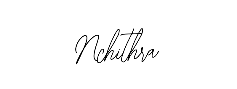 Also You can easily find your signature by using the search form. We will create Nchithra name handwritten signature images for you free of cost using Bearetta-2O07w sign style. Nchithra signature style 12 images and pictures png