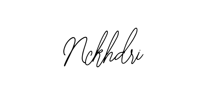 How to Draw Nckhdri signature style? Bearetta-2O07w is a latest design signature styles for name Nckhdri. Nckhdri signature style 12 images and pictures png