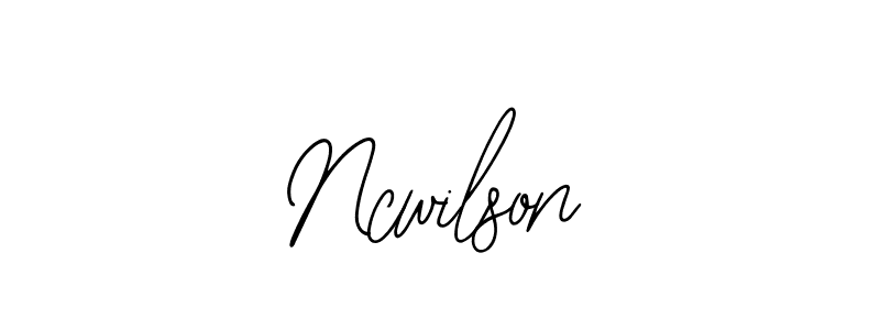 Also You can easily find your signature by using the search form. We will create Ncwilson name handwritten signature images for you free of cost using Bearetta-2O07w sign style. Ncwilson signature style 12 images and pictures png