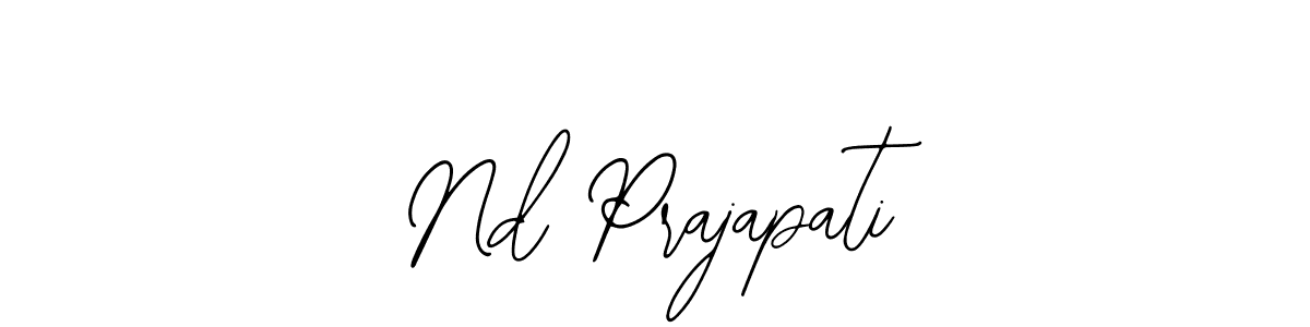 This is the best signature style for the Nd Prajapati name. Also you like these signature font (Bearetta-2O07w). Mix name signature. Nd Prajapati signature style 12 images and pictures png