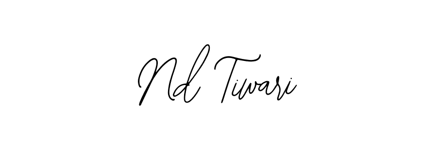 Create a beautiful signature design for name Nd Tiwari. With this signature (Bearetta-2O07w) fonts, you can make a handwritten signature for free. Nd Tiwari signature style 12 images and pictures png