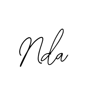 It looks lik you need a new signature style for name Nda. Design unique handwritten (Bearetta-2O07w) signature with our free signature maker in just a few clicks. Nda signature style 12 images and pictures png