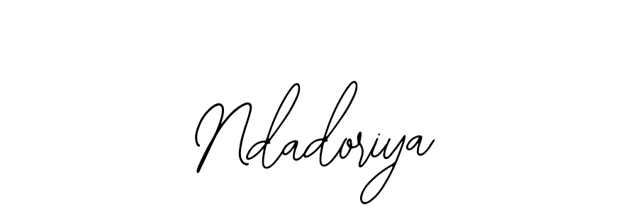 if you are searching for the best signature style for your name Ndadoriya. so please give up your signature search. here we have designed multiple signature styles  using Bearetta-2O07w. Ndadoriya signature style 12 images and pictures png