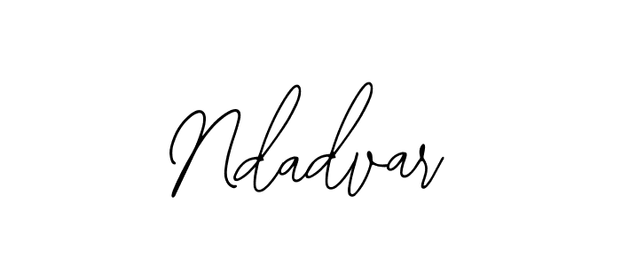 Use a signature maker to create a handwritten signature online. With this signature software, you can design (Bearetta-2O07w) your own signature for name Ndadvar. Ndadvar signature style 12 images and pictures png