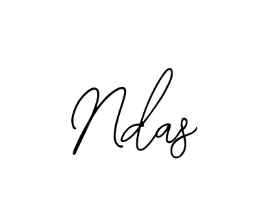 How to Draw Ndas signature style? Bearetta-2O07w is a latest design signature styles for name Ndas. Ndas signature style 12 images and pictures png