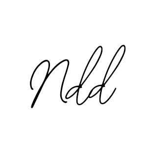 Use a signature maker to create a handwritten signature online. With this signature software, you can design (Bearetta-2O07w) your own signature for name Ndd. Ndd signature style 12 images and pictures png