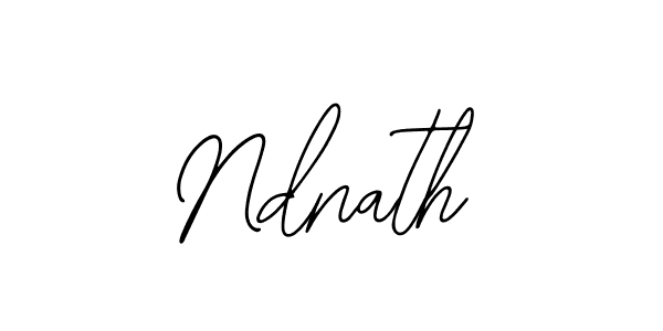 You should practise on your own different ways (Bearetta-2O07w) to write your name (Ndnath) in signature. don't let someone else do it for you. Ndnath signature style 12 images and pictures png