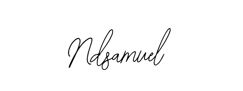 Ndsamuel stylish signature style. Best Handwritten Sign (Bearetta-2O07w) for my name. Handwritten Signature Collection Ideas for my name Ndsamuel. Ndsamuel signature style 12 images and pictures png