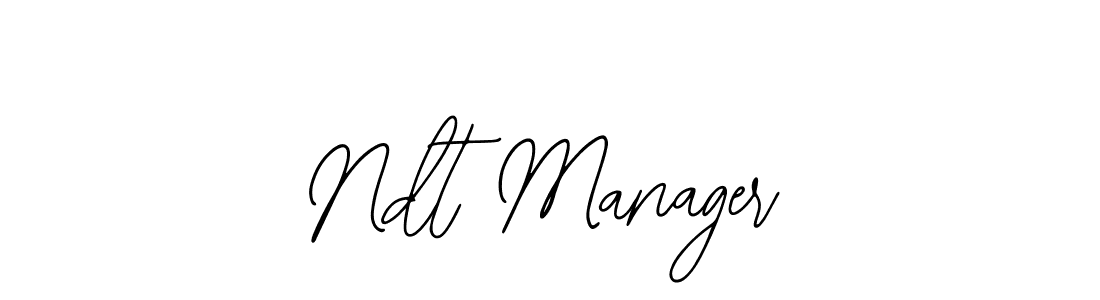 Similarly Bearetta-2O07w is the best handwritten signature design. Signature creator online .You can use it as an online autograph creator for name Ndt Manager. Ndt Manager signature style 12 images and pictures png