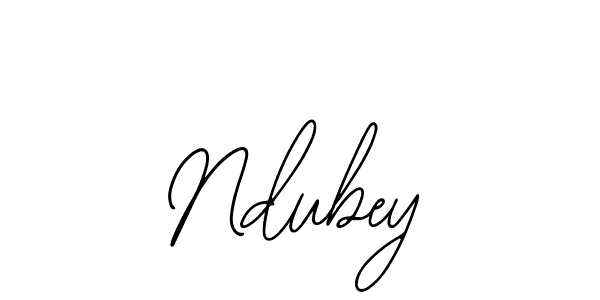 Ndubey stylish signature style. Best Handwritten Sign (Bearetta-2O07w) for my name. Handwritten Signature Collection Ideas for my name Ndubey. Ndubey signature style 12 images and pictures png