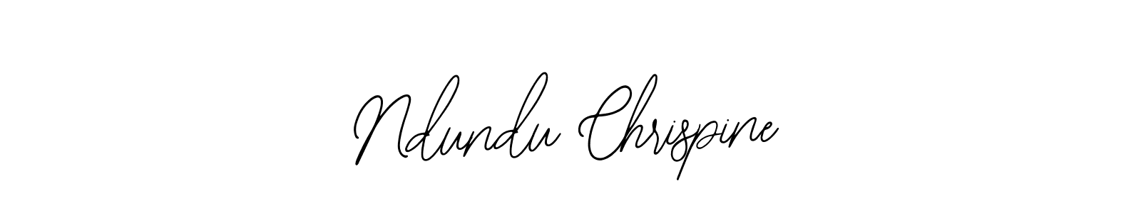 Ndundu Chrispine stylish signature style. Best Handwritten Sign (Bearetta-2O07w) for my name. Handwritten Signature Collection Ideas for my name Ndundu Chrispine. Ndundu Chrispine signature style 12 images and pictures png