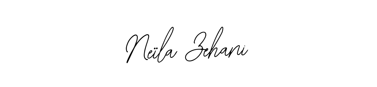 if you are searching for the best signature style for your name Neïla Zehani. so please give up your signature search. here we have designed multiple signature styles  using Bearetta-2O07w. Neïla Zehani signature style 12 images and pictures png