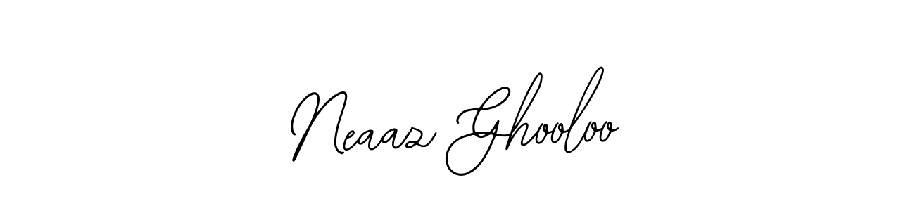 This is the best signature style for the Neaaz Ghooloo name. Also you like these signature font (Bearetta-2O07w). Mix name signature. Neaaz Ghooloo signature style 12 images and pictures png