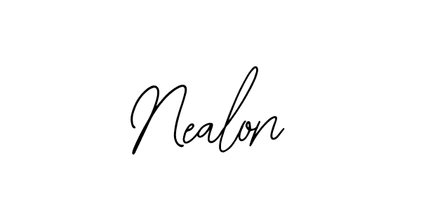 Nealon stylish signature style. Best Handwritten Sign (Bearetta-2O07w) for my name. Handwritten Signature Collection Ideas for my name Nealon. Nealon signature style 12 images and pictures png