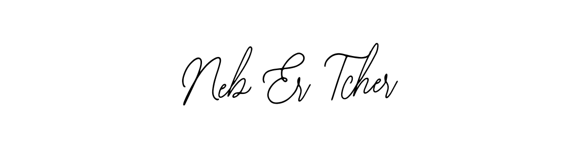 This is the best signature style for the Neb Er Tcher name. Also you like these signature font (Bearetta-2O07w). Mix name signature. Neb Er Tcher signature style 12 images and pictures png