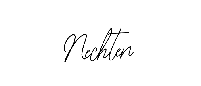 You should practise on your own different ways (Bearetta-2O07w) to write your name (Nechten) in signature. don't let someone else do it for you. Nechten signature style 12 images and pictures png