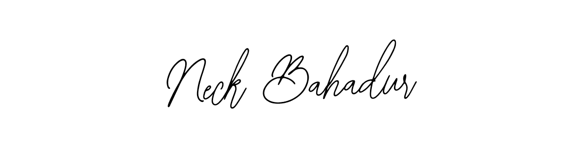 Check out images of Autograph of Neck Bahadur name. Actor Neck Bahadur Signature Style. Bearetta-2O07w is a professional sign style online. Neck Bahadur signature style 12 images and pictures png