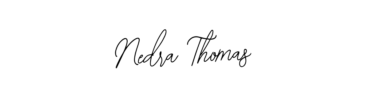 Use a signature maker to create a handwritten signature online. With this signature software, you can design (Bearetta-2O07w) your own signature for name Nedra Thomas. Nedra Thomas signature style 12 images and pictures png