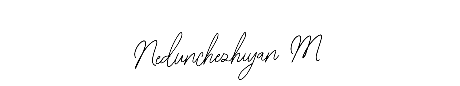 Here are the top 10 professional signature styles for the name Nedunchezhiyan M. These are the best autograph styles you can use for your name. Nedunchezhiyan M signature style 12 images and pictures png