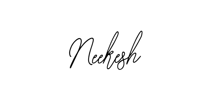 if you are searching for the best signature style for your name Neekesh. so please give up your signature search. here we have designed multiple signature styles  using Bearetta-2O07w. Neekesh signature style 12 images and pictures png