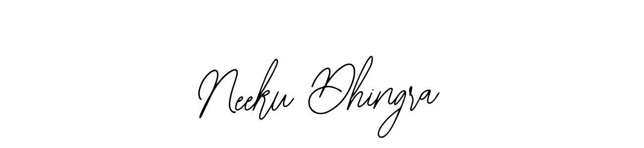 Create a beautiful signature design for name Neeku Dhingra. With this signature (Bearetta-2O07w) fonts, you can make a handwritten signature for free. Neeku Dhingra signature style 12 images and pictures png