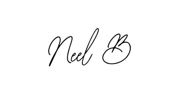 Once you've used our free online signature maker to create your best signature Bearetta-2O07w style, it's time to enjoy all of the benefits that Neel B name signing documents. Neel B signature style 12 images and pictures png