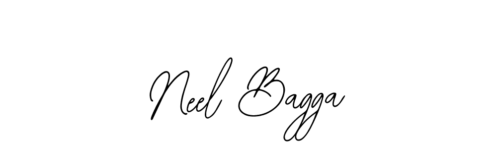 You can use this online signature creator to create a handwritten signature for the name Neel Bagga. This is the best online autograph maker. Neel Bagga signature style 12 images and pictures png